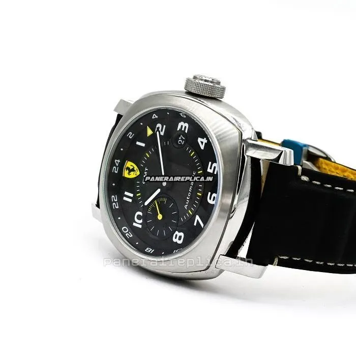 Alternative view of High Quality Knockoff Panerai Ferrari 45mm Steel Case Automatic Watch