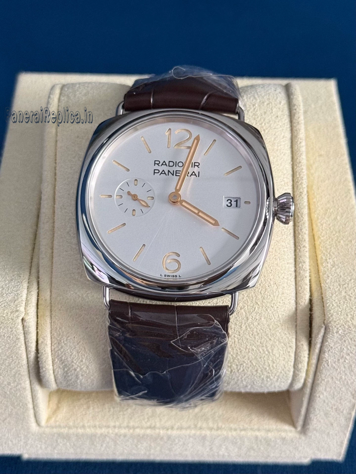 Panerai Radiomir Quaranta PAM01292 White Dial 40mm Automatic Men Watch